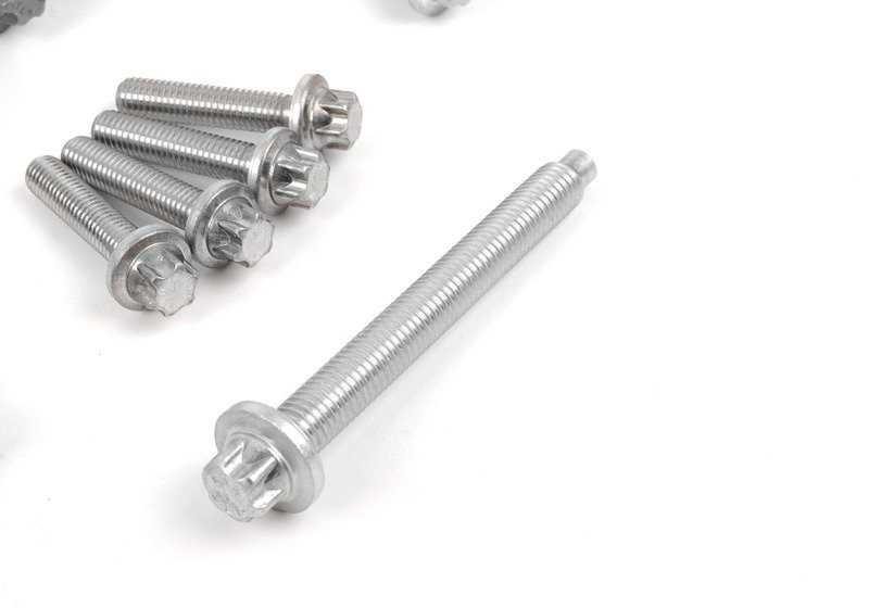 Aluminiumschraube für den OEM -Kurbelgehäuse 11110426590 für BMW 1 Serie (E81, E82, E87, E88), Serie 3 (E90, E91, E92, E93), Serie 5 (E60, E61, F10, F11), Serie 6 (E63 , E64), Serie 7 (E65, E66, F01, F02), X1 (E84), X3 (E83, F25), X5 (E70), Z4