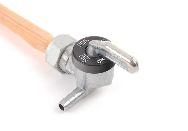 Grifo de gasolina derecho OEM 16122307114 para BMW Motorrad R50/5, R60/5, R75/5, R 100, R 100/7, R 100 CS, R 100 GS. Original BMW.