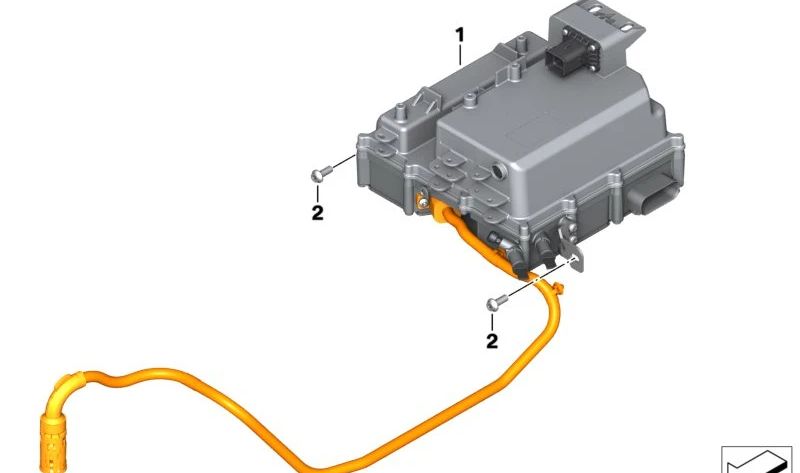 Módulo de carga integrado OEM 61445A88659 para motos BMW Motorrad C CE04. Original BMW Motorrad.