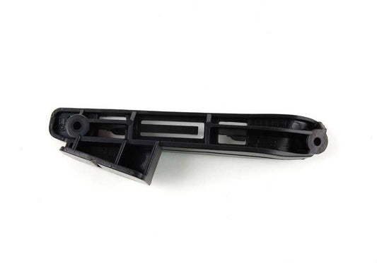 Guía lateral derecha paragolpes OEM 51117156556 para BMW E92, E93. Original BMW.