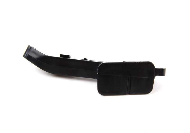Guía lateral derecha paragolpes OEM 51117156556 para BMW E92, E93. Original BMW.