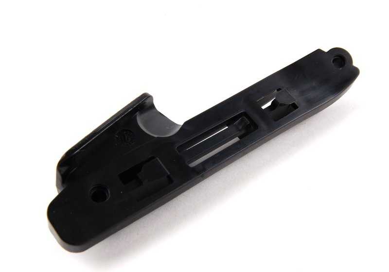 Guía lateral derecha paragolpes OEM 51117156556 para BMW E92, E93. Original BMW.