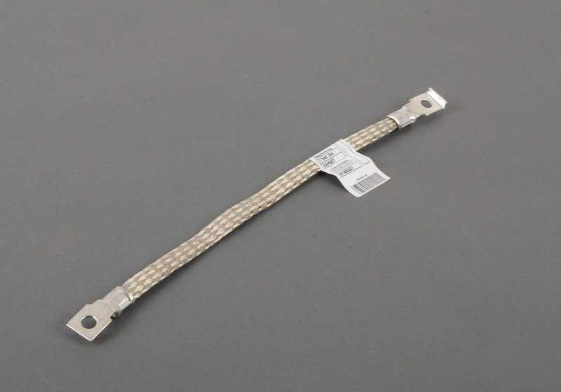 Cable de masa OEM 12427549393 para BMW E81, E82, E87, E87N, E88, E90, E90N, E91, E91N, E92, E92N, E93, E93N, E84. Original BMW.