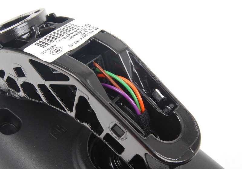 Espejo retrovisor interior manual con LED y control remoto OEM 51169134400 para BMW Z4 E85, E86. Original BMW.