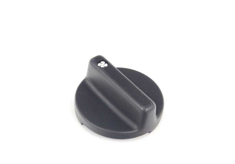 Pomo de control calefacción OEM 64111375508 para BMW E30 y Z1. Compatible con modelos 316i, 316, entre otros, con cambio manual o automático. Original BMW.