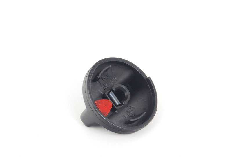 Pomo de control calefacción OEM 64111375508 para BMW E30 y Z1. Compatible con modelos 316i, 316, entre otros, con cambio manual o automático. Original BMW.