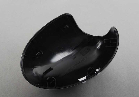 Couverture de miroir droit noir Jack OEM 51162147672 pour Mini R56, R55 Clubman, R57 Cabrio, R58 Coupé, R59 Roadster, R60 Countryman, R61 Paceman ... et plus. Mini d'origine.