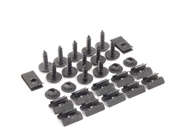Juego de piezas adosadas spoiler trasero OEM 51112311960 para MINI R50, R53, Cabrio R52. Original MINI.