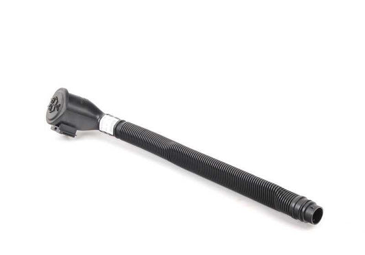 Boquilla de llenado para depósito limpiaparabrisas OEM 61667896455 para BMW E60, E61, E63 y E64 con motor S85. Original BMW.