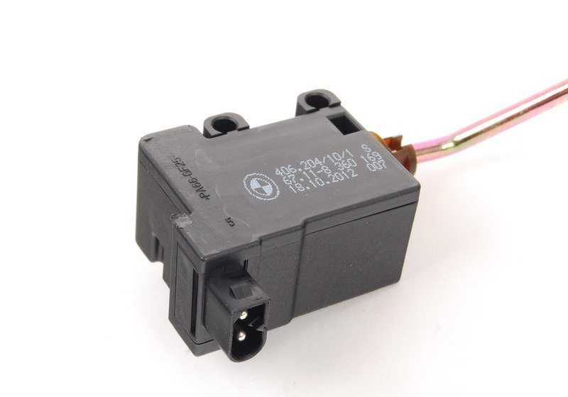 Motor actuador cierre centralizado OEM 67118360169 para BMW E36. Original BMW.