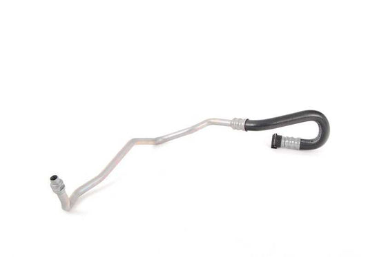 OM 17227639644 oil radiator return tube for BMW F22, F30, F32, F87, M235I Racing. Compatible with models with N55 motor. Original BMW.