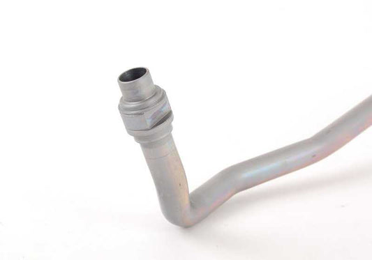 OM 17227639644 oil radiator return tube for BMW F22, F30, F32, F87, M235I Racing. Compatible with models with N55 motor. Original BMW.