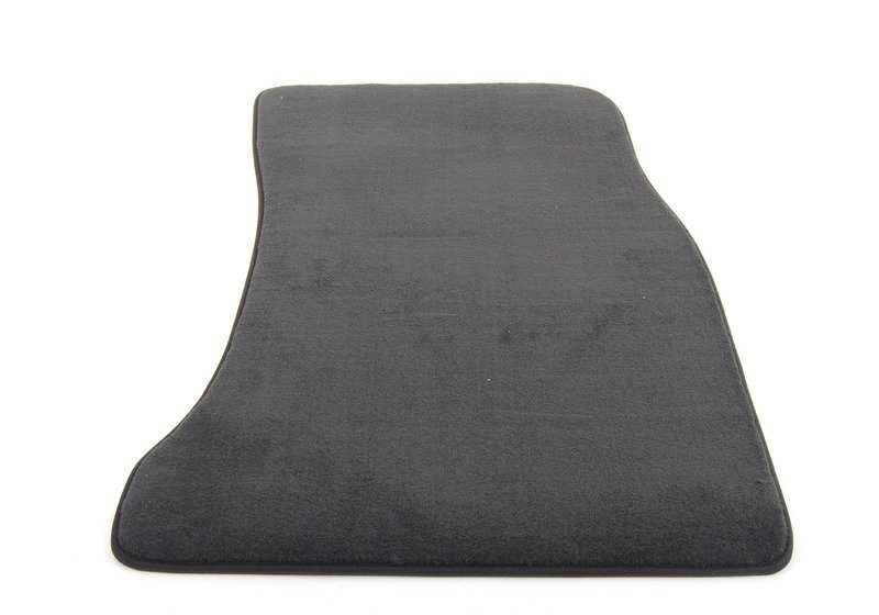 Juego de alfombrillas antracita OEM 51479117173 delanteras y traseras para BMW Serie 5 E60, E60 LCI, E61, E61 LCI. Original BMW.