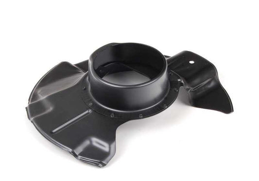 Protector de freno delantero derecho OEM 34111159918 para BMW E34, E32, E31. Original BMW.