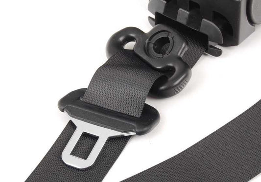 Cinturón de seguridad delantero izquierdo con limitador de fuerza OEM 72118200865 para BMW E36. Original BMW.