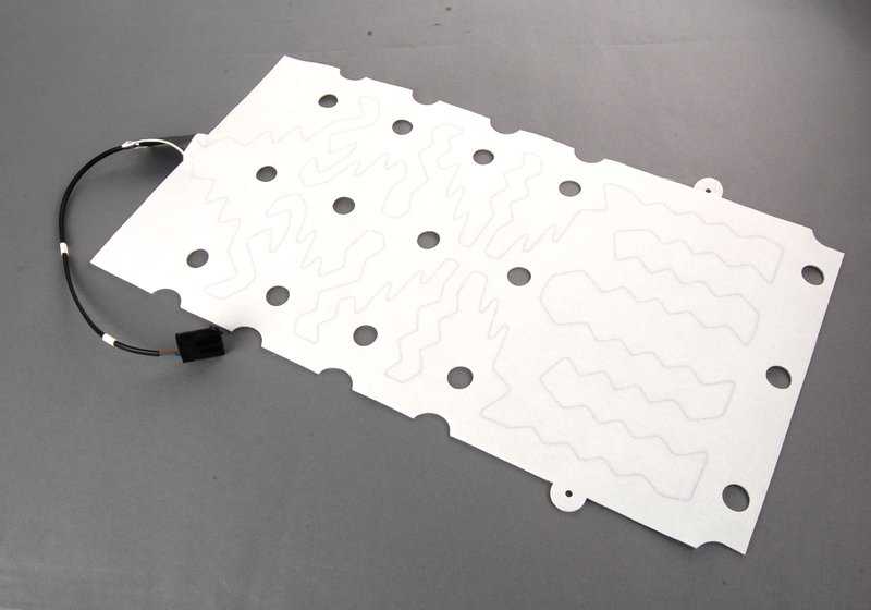 Respaldo térmico (calefacción asiento) OEM 64118391281 para BMW E36. Original BMW.