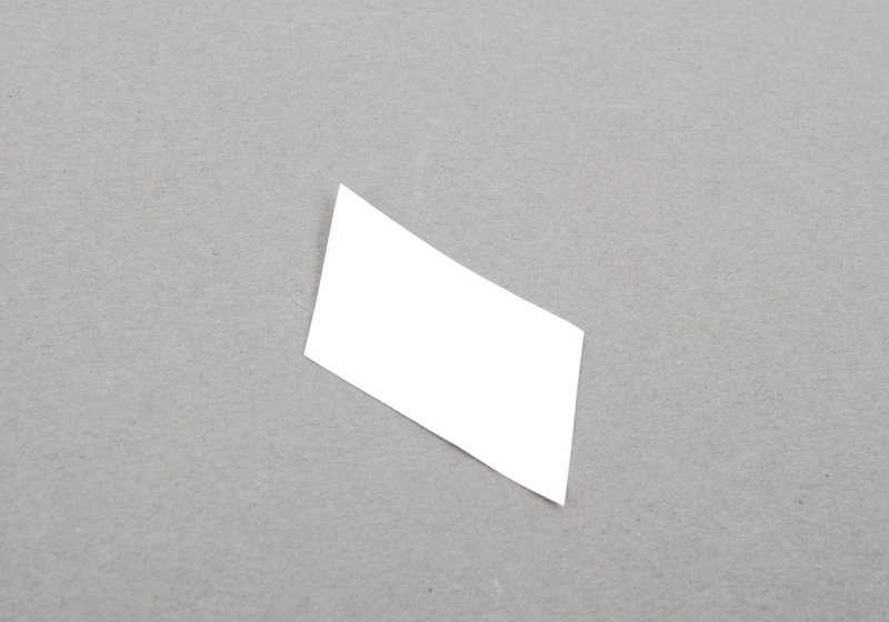 Fólio de pára-choque dianteiro direito OEM 51118108742 para BMW Série 8 E31. BMW genuíno.