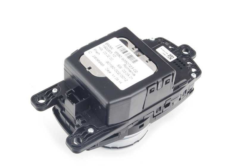 Mando controlador táctil OEM 65829350723 para BMW F20, F21, F22, F23, F30, F31, F32, F33, F34, F36, F45, F46, F80, F82, F83, F87, F10, F11, F06, F12, F13, F07, F01, F02, F25, F26, F15, F16, F85, F86, I01, I12. Original BMW.