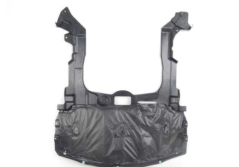Cubierta de motor inferior OEM 51757117371 para BMW E90, E90N, E91, E91N, E92, E92N. Protege el motor de suciedad y golpes. Original BMW.