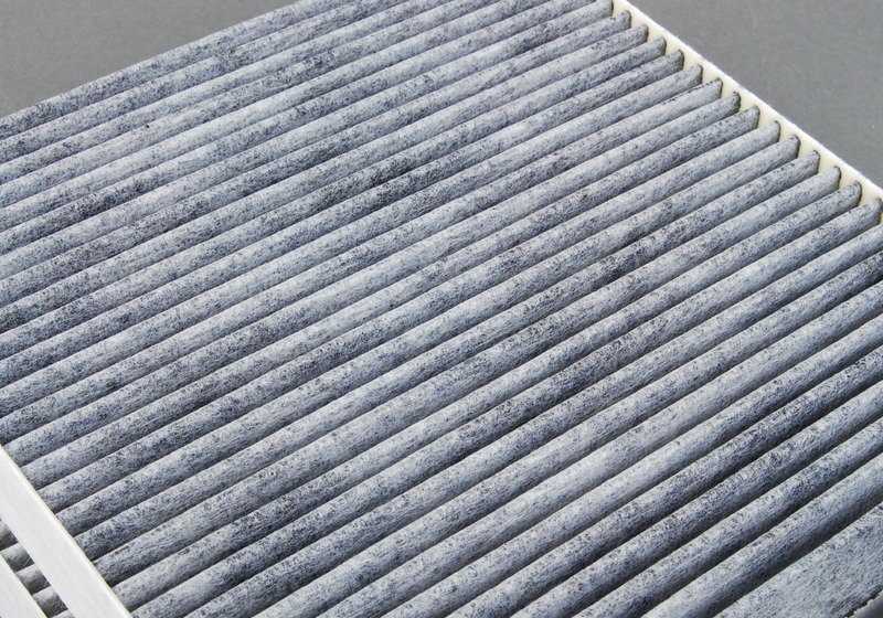 Filtro de habitáculo de carbón activado OEM 64319312318 para BMW X3 F25, X4 F26. Original BMW.