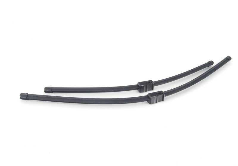 Juego de limpiaparabrisas delanteros OEM 61612458017 para BMW X3 F25 {sDrive18d, sDrive20i, xDrive20d} (todos los modelos y motorizaciones indicados). Original BMW.