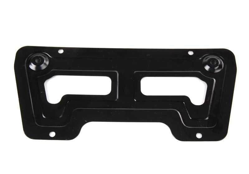 Soporte de matrícula OEM 51181908062 para BMW E30, E32, E34. Original BMW.