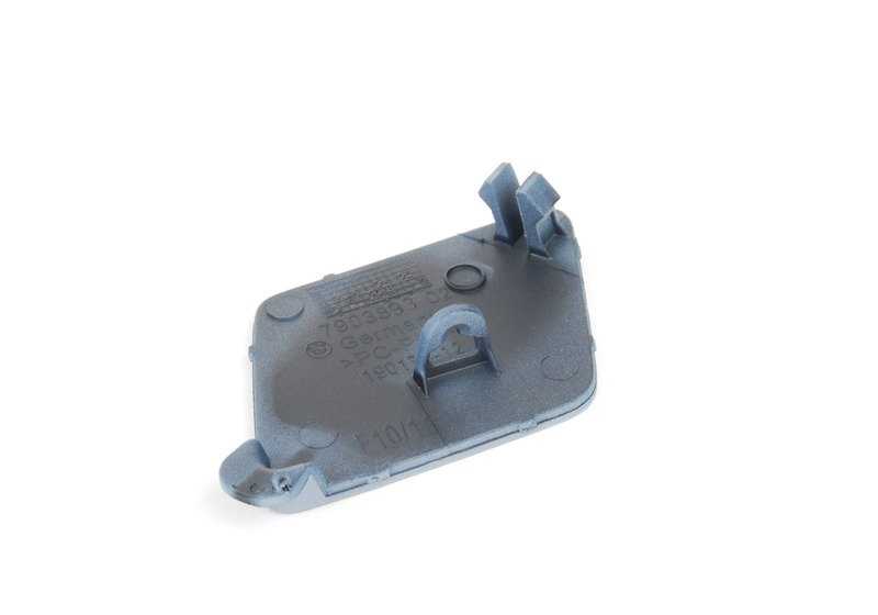 Tapa embellecedora para gancho de remolque delantero OEM 51118048681 para BMW F10, F10N, F11, F11N. Original BMW.