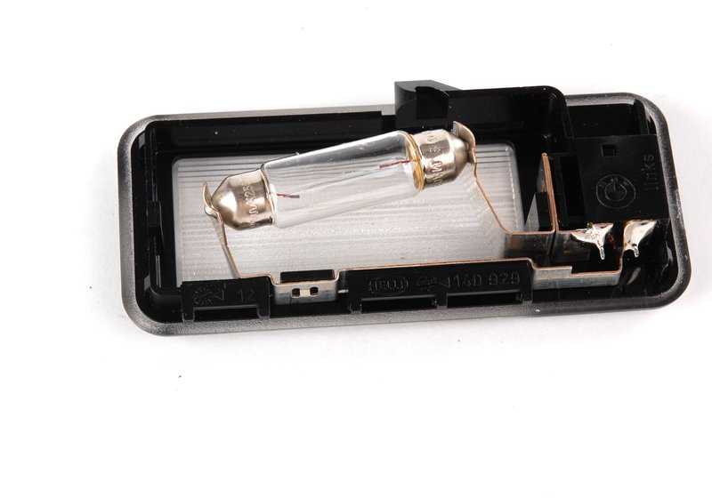 Luz de espejo izquierda OEM 63316961991 para BMW E36, E46, X3 E83, X5 E53. Original BMW.