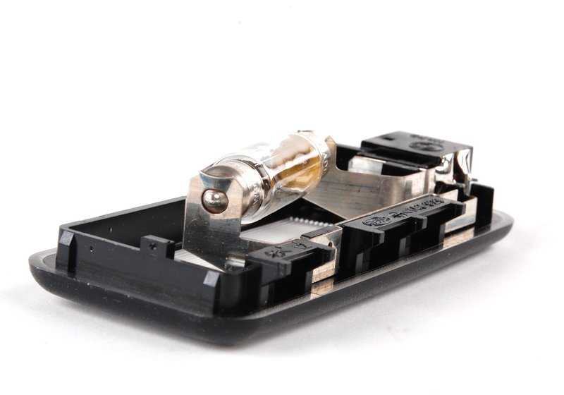 Luz de espejo izquierda OEM 63316961991 para BMW E36, E46, X3 E83, X5 E53. Original BMW.