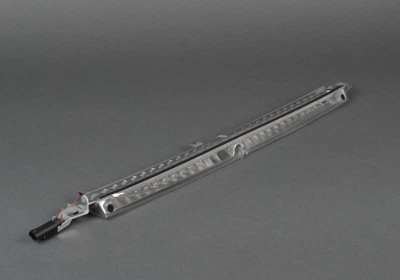 White Third Brake Light for BMW 5 Series E61, E61N (OEM 63257145667). Original BMW
