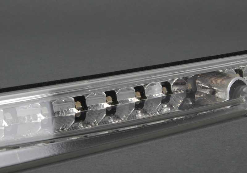 White Third Brake Light for BMW 5 Series E61, E61N (OEM 63257145667). Original BMW