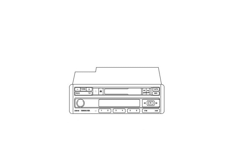 Evelolecedora Cover OEM 65126907823 für BMW E36, Z3. Kompatibel mit BMW Bayern C -Geschäft und umgekehrter RDS. Originaler BMW -Ersatz.