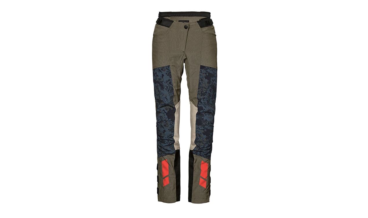 Pantalón moto mujer verano GS Rallye AIR OEM 76137913339 para BMW Motorrad {R1200GS, R1250GS, F750GS, F850GS, G310GS, S1000XR, y más}. Equipado con protecciones y alta ventilación. Original BMW Motorrad.