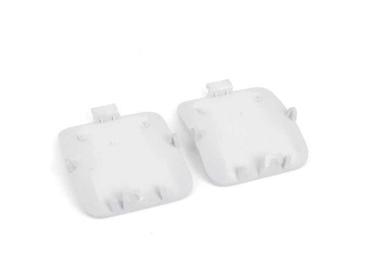 Tapa embellecedora para gancho de remolque OEM 51127845543 para BMW E84. Original BMW.