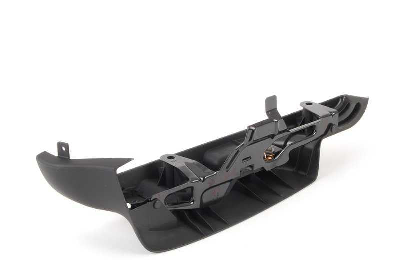 Tapa lateral derecha asiento negro OEM 52108398246 para BMW Z3 E36 (modelos: 1.8, 1.9, 2.0 con cambio manual y automático, años 1995-2002). Original BMW.