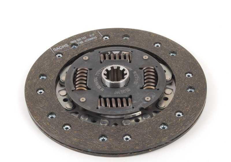 Disco di frizione senza amianto OEM 21211223097 per BMW E21, E30, E12, E28, E34. Compatibile con più modelli di frizione. BMW originale.
