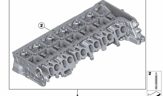 Culata de motor OEM 11128507561 para BMW F30, F30N, F31, F31N, F34, F34N, F32, F32N, F33, F33N, F36, F36N, F07, F07N, F10, F10N, F11, F11N, F06, F06N, F12, F12N, F13, F13N, F01N, F25, F26, F15, F16. Original BMW.