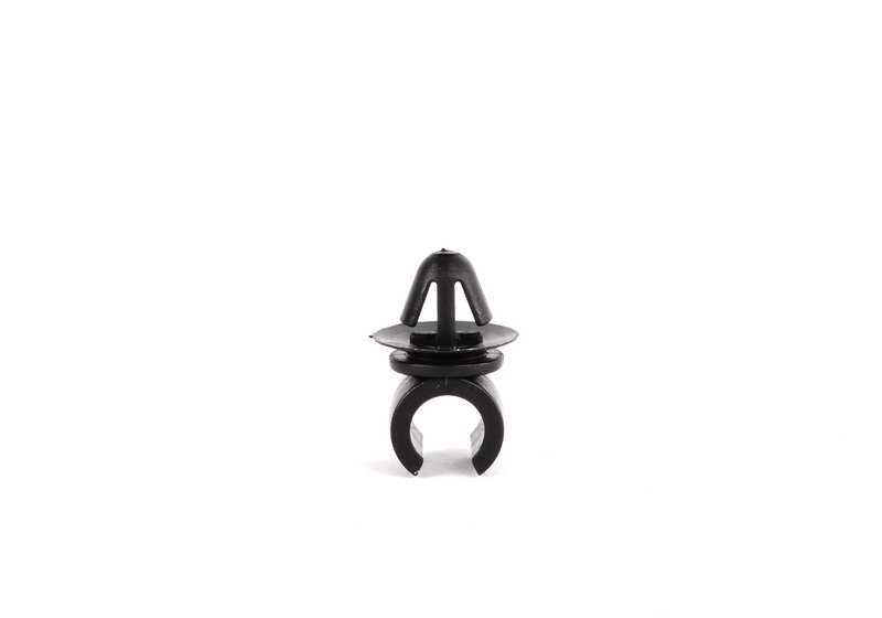 Clip de fijación OEM 13311738201 para BMW {E81, E82, E87, E88, E36, E46, E90, E91, E92, E93, E34, E39, E60, G30, G31, E32, E38, E65, G11, G12, E31, E84, E53, E89, E52, I12, I15} y MINI {R53, R55, R56, R57, R58, R59}. Original BMW y MINI.