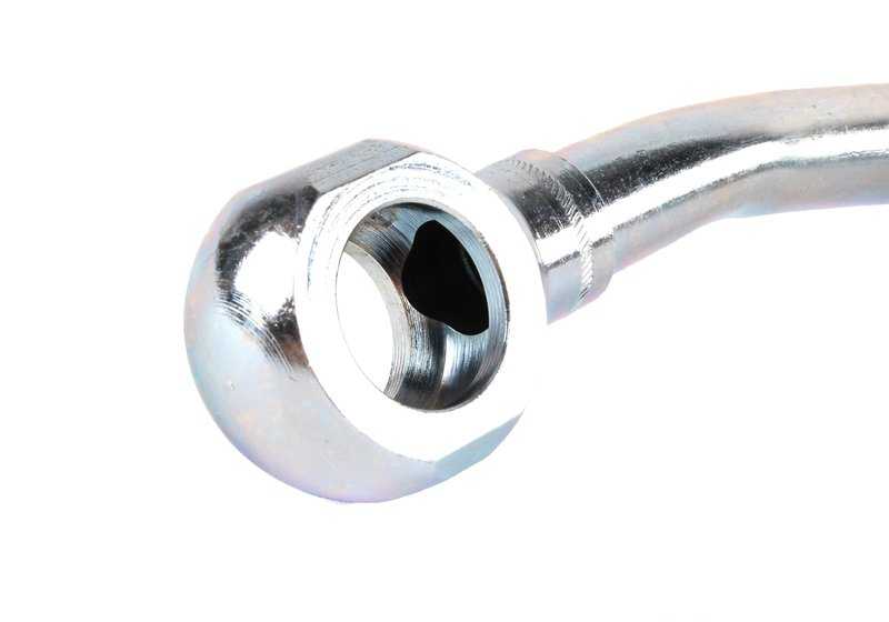 Tubo de aspiración hidráulica OEM 32411133400 para BMW E30. Original BMW.