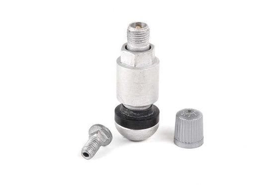 Válvula RDC corta OEM 36146792829 para BMW E46, E39, E60, E61, F10, F11, F30, F31, F32, F33, F34, E90, E91, E92, E93, X1, X3, X5, X6 y MINI R50-R61, F55-F57. Original BMW y MINI.