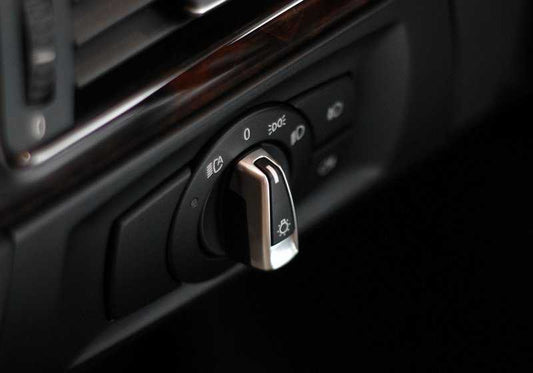 Dispositivo de mando de luces OEM 61319169416 para BMW Serie 3 E92, E92 LCI, E93, E93 LCI. Original BMW.