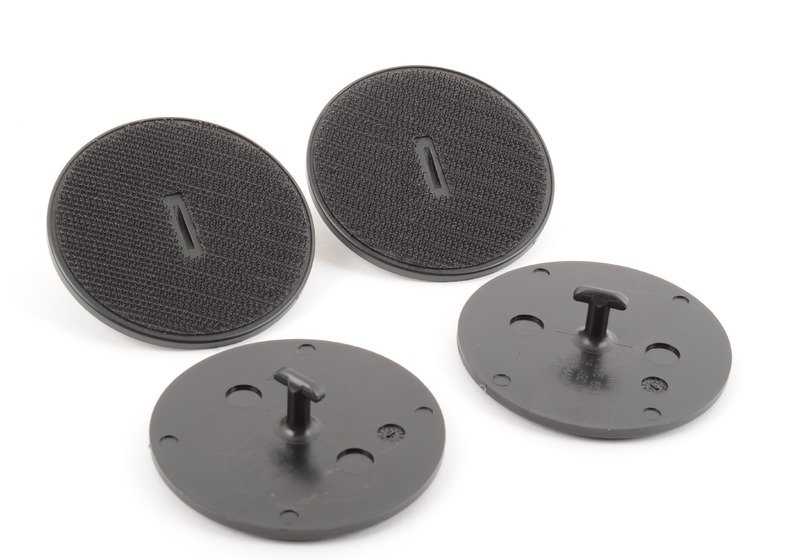 Alfombrillas de goma All Weather OEM 51472219794 para BMW F20, F21, F22, F23, F87. Antideslizantes, impermeables y resistentes. Incluye fijaciones. Original BMW.