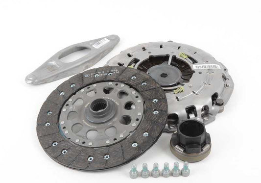 Kit embrague completo OEM 21207625149 para BMW E90, E91, E92, E61, F10, F11, E84, E83, E89. Compatible con versiones 330i xDrive. Original BMW.