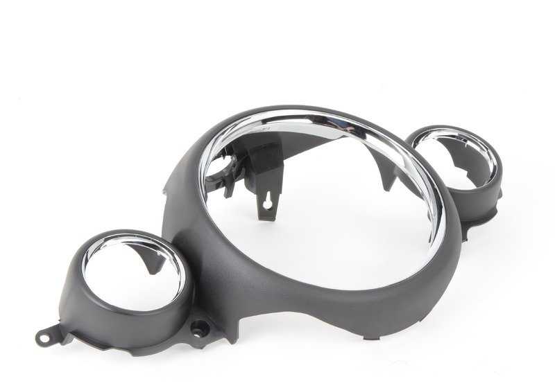 Cubierta de instrumentos cromo OEM 51452752794 para MINI R56, R55, R57, R58, R59... y más. Original MINI.