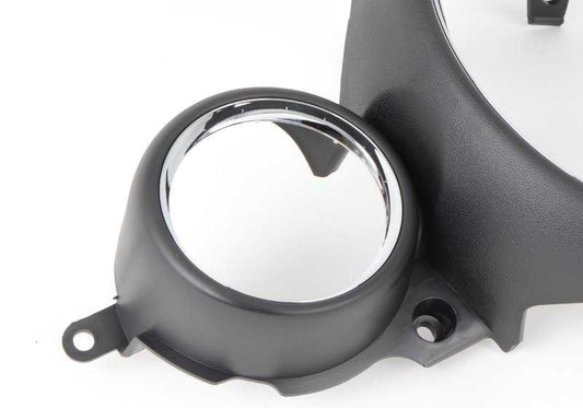 Cubierta de instrumentos cromo OEM 51452752794 para MINI R56, R55, R57, R58, R59... y más. Original MINI.