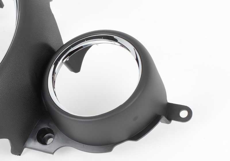 Cubierta de instrumentos cromo OEM 51452752794 para MINI R56, R55, R57, R58, R59... y más. Original MINI.