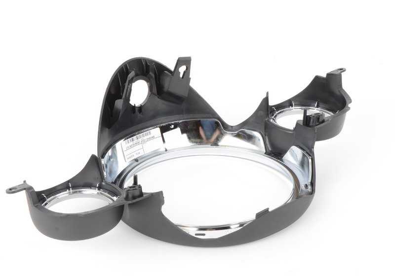 Cubierta de instrumentos cromo OEM 51452752794 para MINI R56, R55, R57, R58, R59... y más. Original MINI.