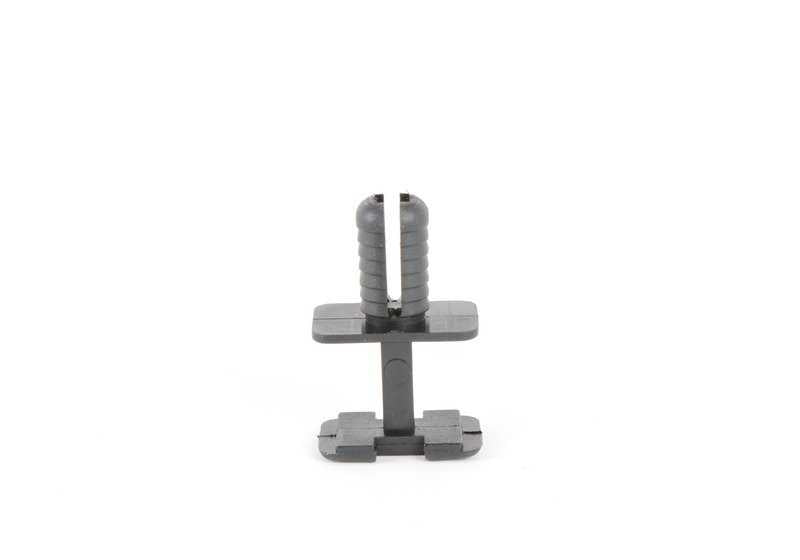 Clip plástico de sujeción OEM 51718174894 para BMW E63, E64, E52. Original BMW.