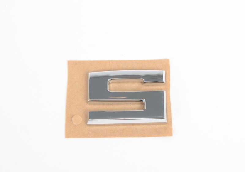 Emblema traseiro "5" OEM 51141946170 para BMW E28 e E34 M5. BMW original.