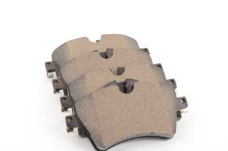 Juego de pastillas de freno delanteras OEM 34106863293 para MINI F56, F55, Clubman F54, Cabrio F57. Original MINI.